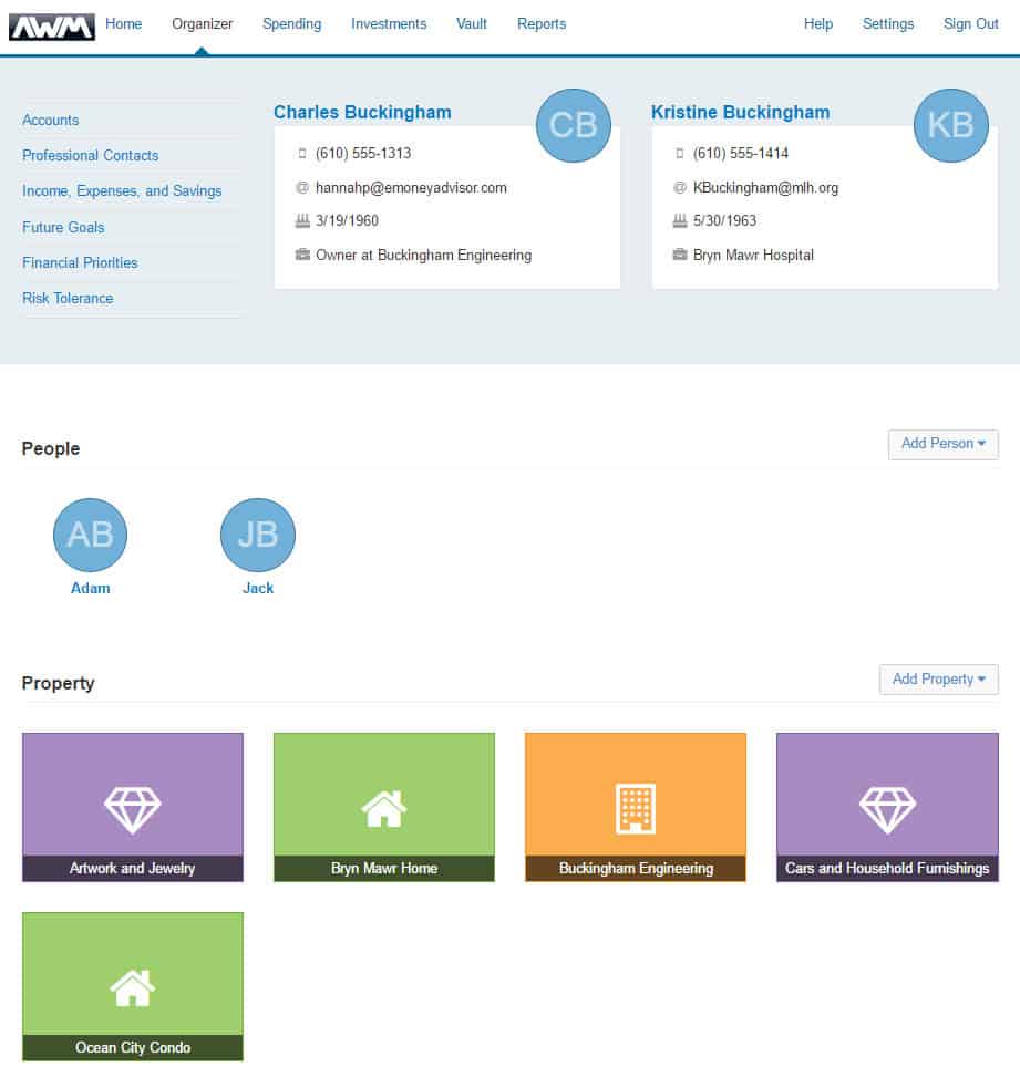 Amarillo Financial Advisor-Client-Facing Website Overview 3 - Adams Wealth Management Amarillo Financial Advisor-Client-Facing Website Overview 2